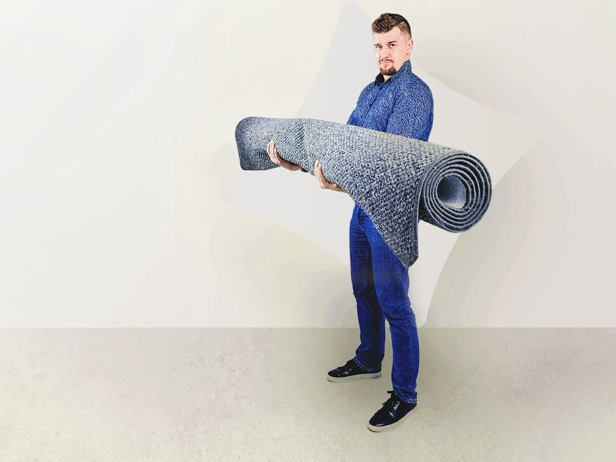 The mysite-name team with cleaning equipment